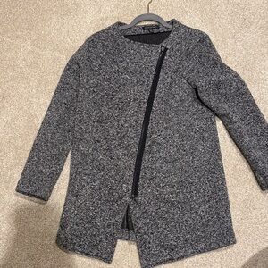Banana Republic Charcoal Zip Jacket